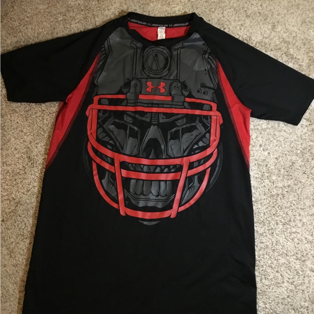 Under Armour Heat Gear Fitted Football Shirt